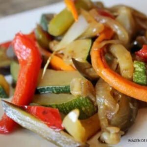 Verduras al wok o Salteado Tailandés